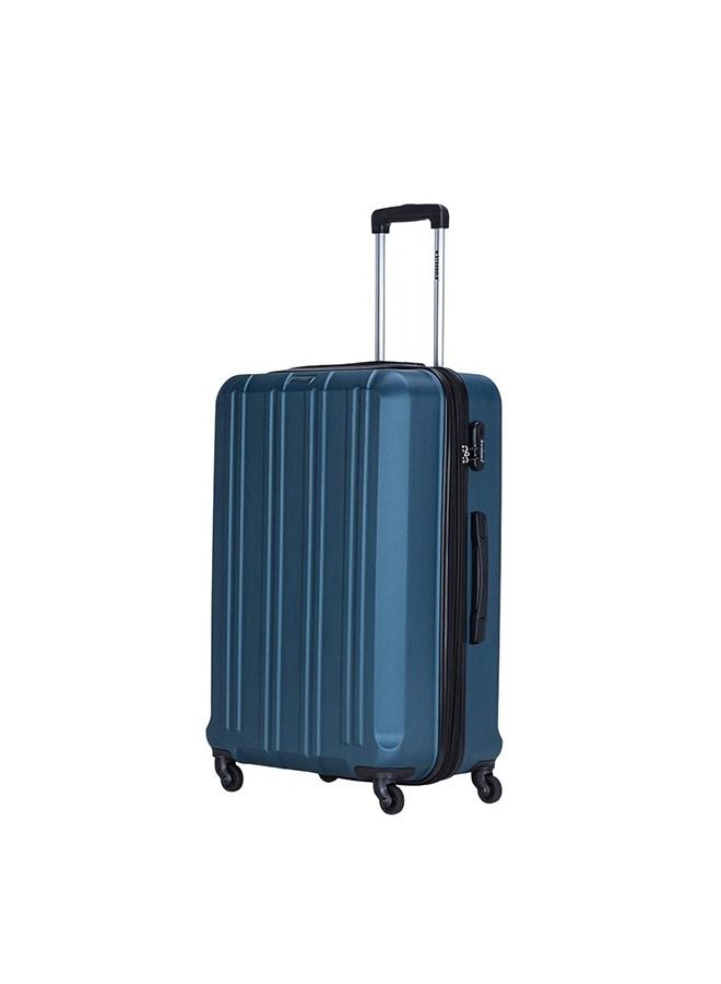 4 Pack Of Hardside Spinner Number Locked Luggage Trolley