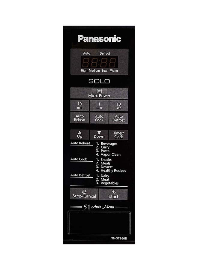 Solo Microwave Oven 20.0 L 800.0 W NN-ST266B Black
