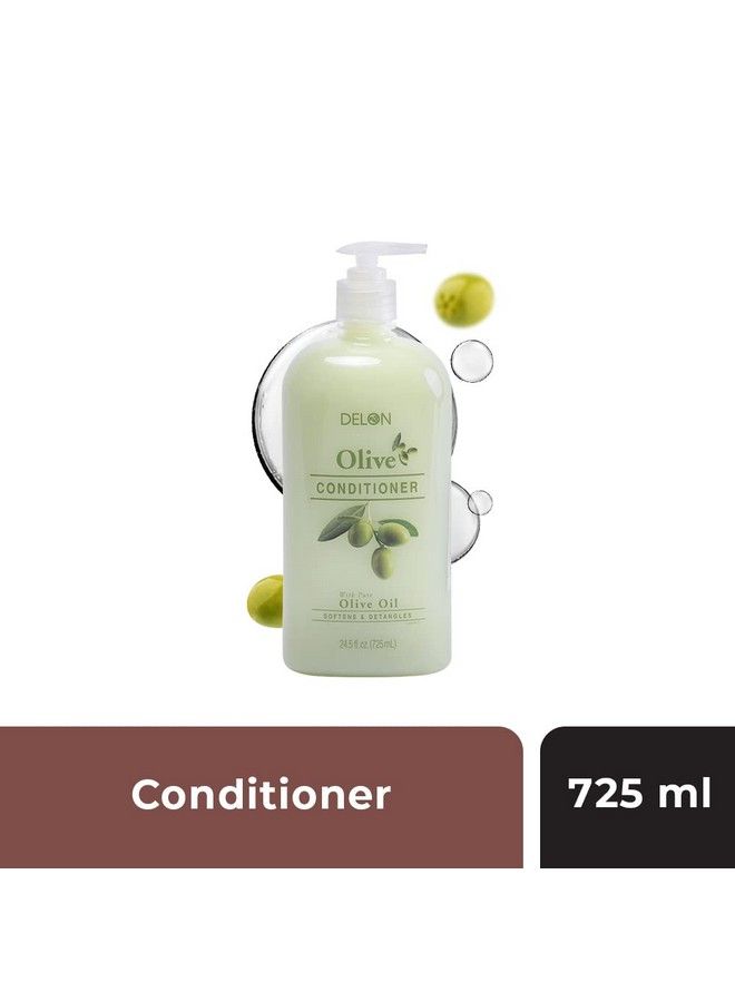 Conditioner Olive Oil; Conditioner For Man And Woman ;Soft Silky Hair ; Olive Oil Conditioner 725Ml