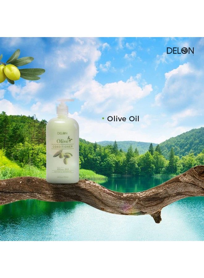 Conditioner Olive Oil; Conditioner For Man And Woman ;Soft Silky Hair ; Olive Oil Conditioner 725Ml