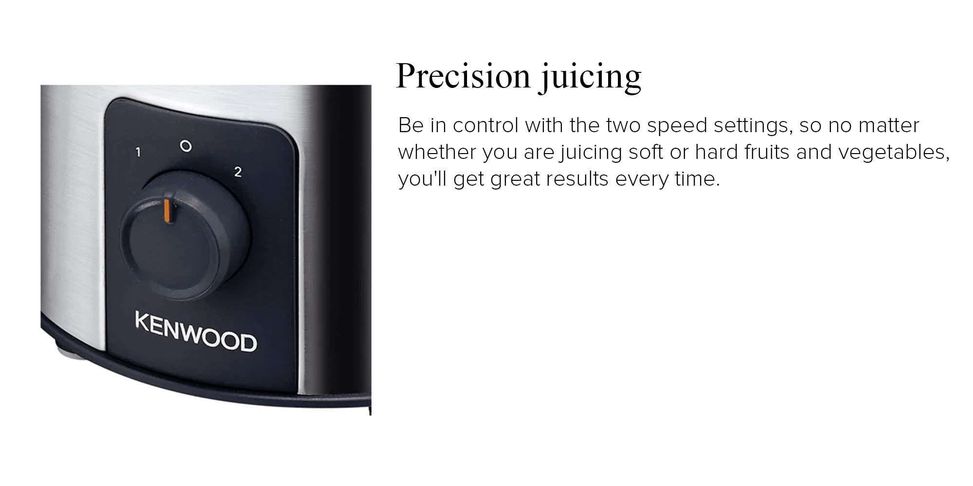 Electric Juicer Extractor 700W 2.0 L 700.0 W JEM500SS Silver/Black