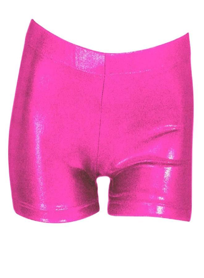 Aosva Little Big Girls' Sparkle Dance Tumbling Athletic Gymnastics Short 2-14Years Rosered