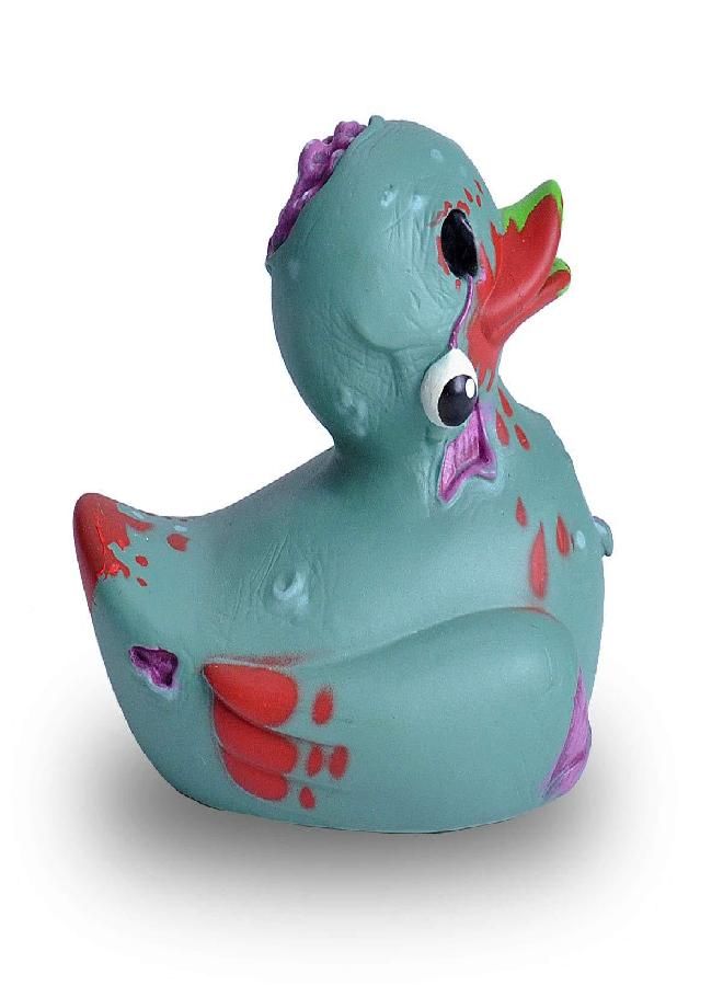 WILD REPUBLIC Rubber Ducks, Bath Toys, Kids Gifts, Pool Toys, Water Toys, Zombie, 4