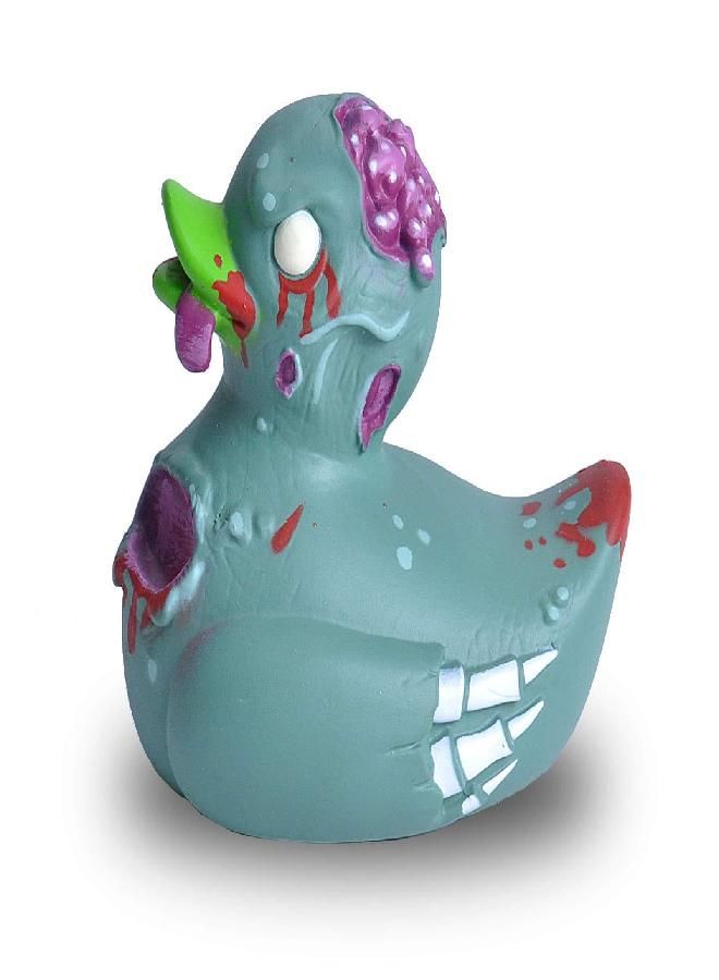 WILD REPUBLIC Rubber Ducks, Bath Toys, Kids Gifts, Pool Toys, Water Toys, Zombie, 4