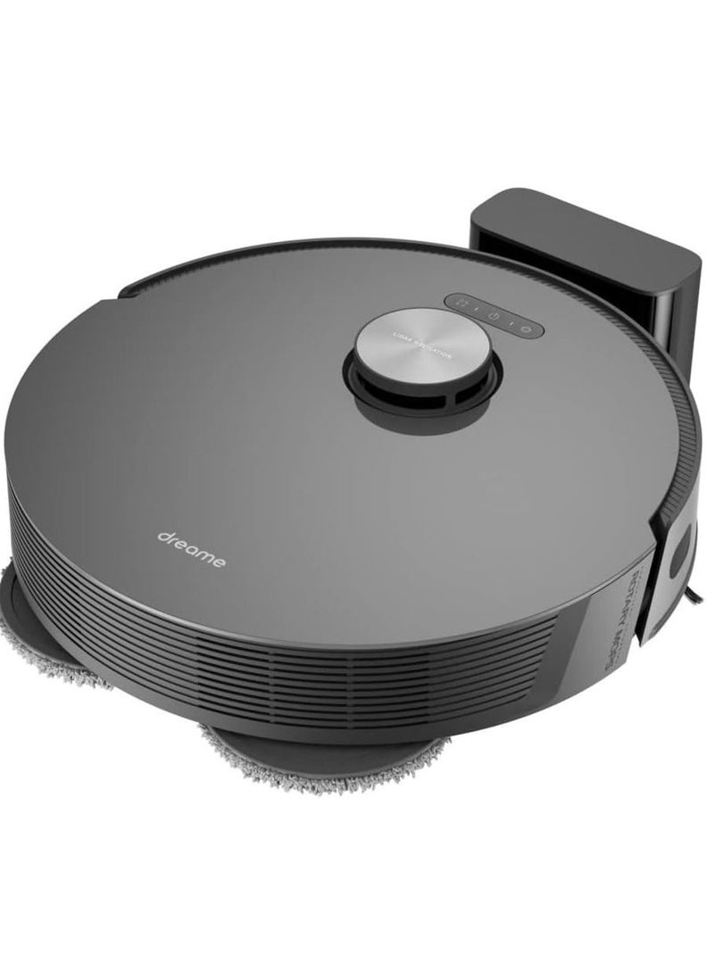 Dreame L10s Pro Robot Vacuum Cleaner 2 in 1, Rotating Mop, 3D Obstacle Detection, Multi-Level Mapping, Powerful Suction 5300Pa Hard Floor Mat, Pet Hair, WiFi/APP/Alexa, Black