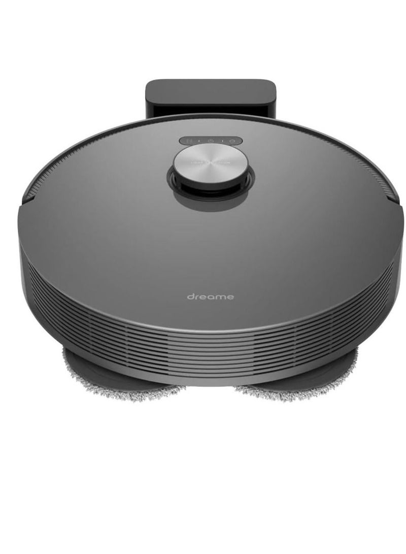 Dreame L10s Pro Robot Vacuum Cleaner 2 in 1, Rotating Mop, 3D Obstacle Detection, Multi-Level Mapping, Powerful Suction 5300Pa Hard Floor Mat, Pet Hair, WiFi/APP/Alexa, Black