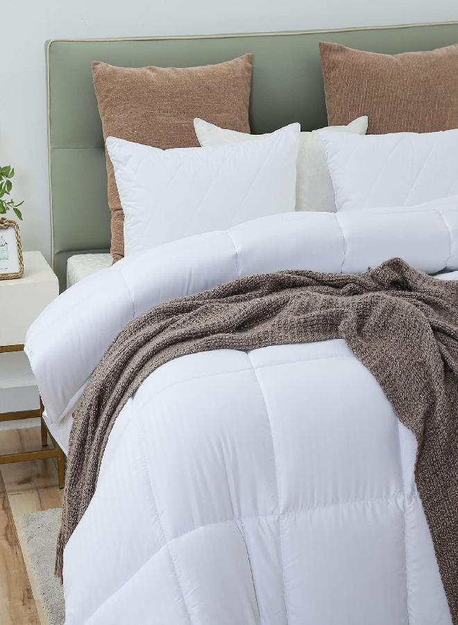 Utopia Bedding Throw Pillows Insert (Pack of 2, White) - 14 x 14 Inches Bed and Couch Pillows - Indoor Decorative Pillows