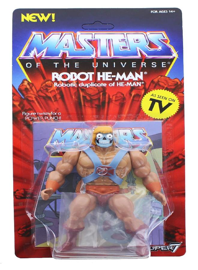 Masters of the Universe Super7 Vintage Collection Wave 2 | Robot He-Man