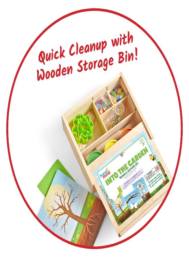hand2mind Into The Garden Sensory Activity Kit, Loose Parts Play Materials, Fine Motor Skills Toys, Sensory Play, Toddler Sensory Bin, Montessori Learning Materials, Calm Down Corner Supplies