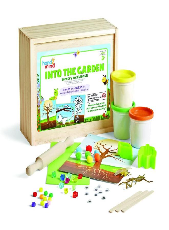 hand2mind Into The Garden Sensory Activity Kit, Loose Parts Play Materials, Fine Motor Skills Toys, Sensory Play, Toddler Sensory Bin, Montessori Learning Materials, Calm Down Corner Supplies