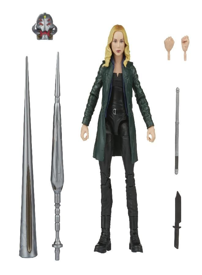Marvel Avengers Legends Series Disney Plus Sharon Carter Falcon and The Winter Soldier MCU Series Action Figure 6-inch Collectible Toy, Includes 4 Accessories and 2 Build-A-Figure Part, F3860
