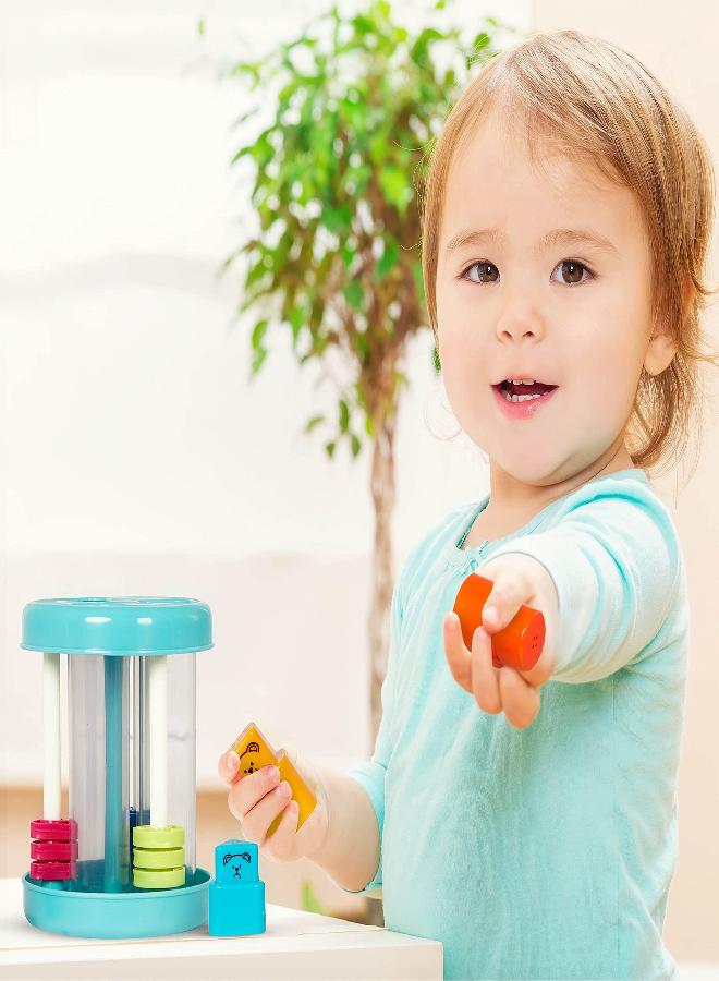 Battat - Shape Sorter - Colorful Sorting Toy - 3 Shapes & Sounds - Educational & Developmental Toy for Toddlers - Shapes & Sound Sorter - 18 Months +