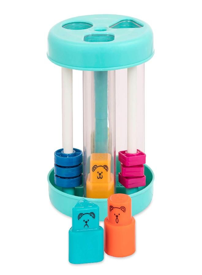 Battat - Shape Sorter - Colorful Sorting Toy - 3 Shapes & Sounds - Educational & Developmental Toy for Toddlers - Shapes & Sound Sorter - 18 Months +