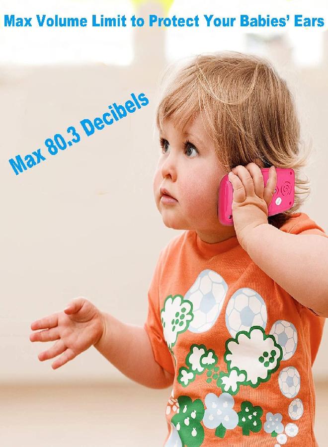 HOLA Baby Cell Phone Toys for 1 Year Old Girl Gifts, Baby Toys 12-18 Months My First Learning Baby Phone Toy Lights Music Play Kids Phone for Babies Toddlers Baby Girl Toys Learning Educational Gifts