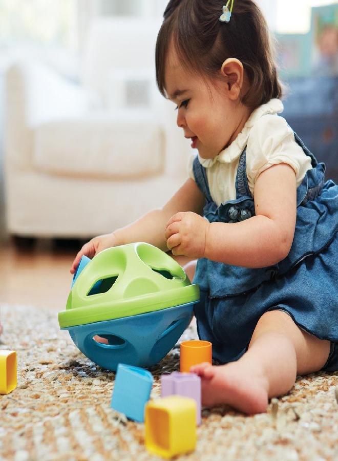 Green Toys Shape Sorter, Green/Blue