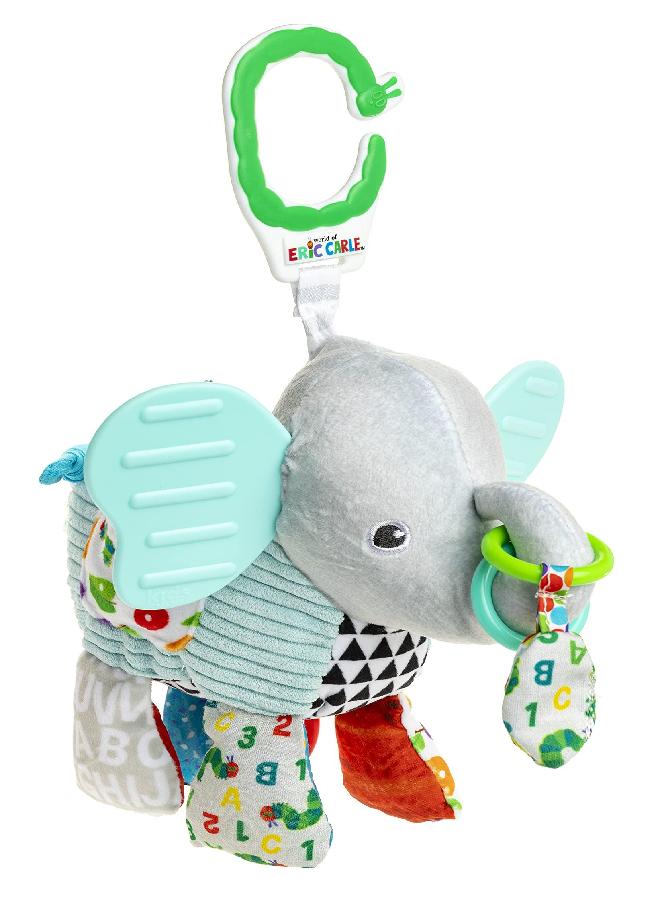 World of Eric Carle Elephant On the Go Developmental Activity Toy, 14”