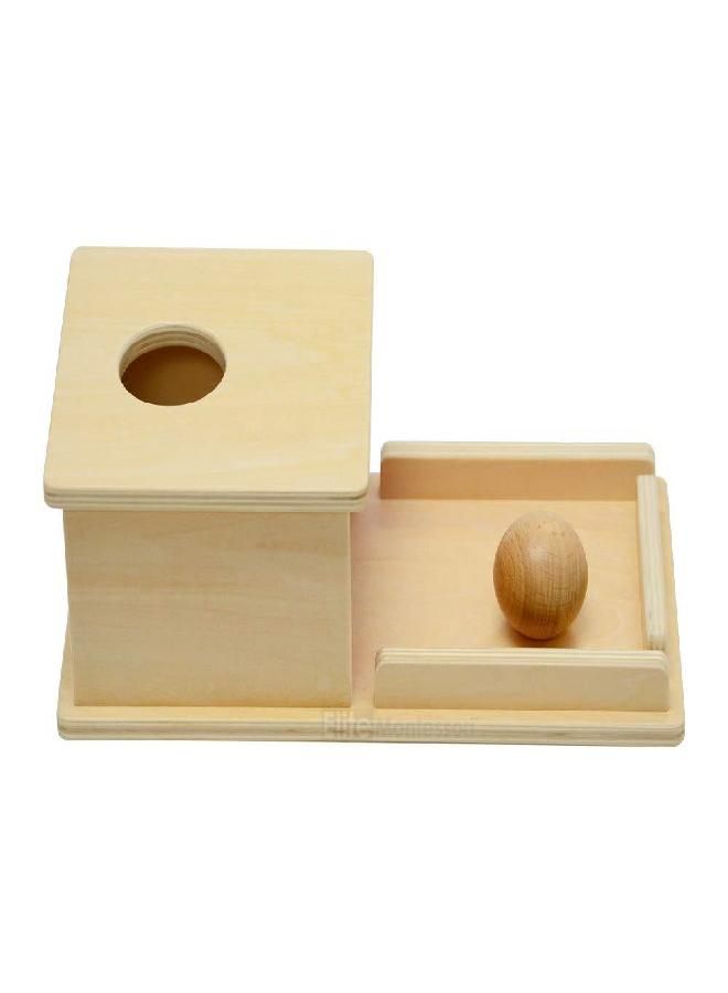 Elite Montessori Object Permanence Box with Tray and Ball