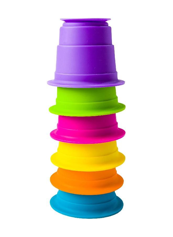 Fat Brain Toys FA183-1 Suction Kupz Baby Toys & Gifts for Ages 1 To 2, Multicolor