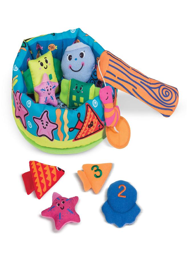 Melissa & Doug K's Kids Fish and Count Learning Game With 8 Numbered Fish to Catch and Release