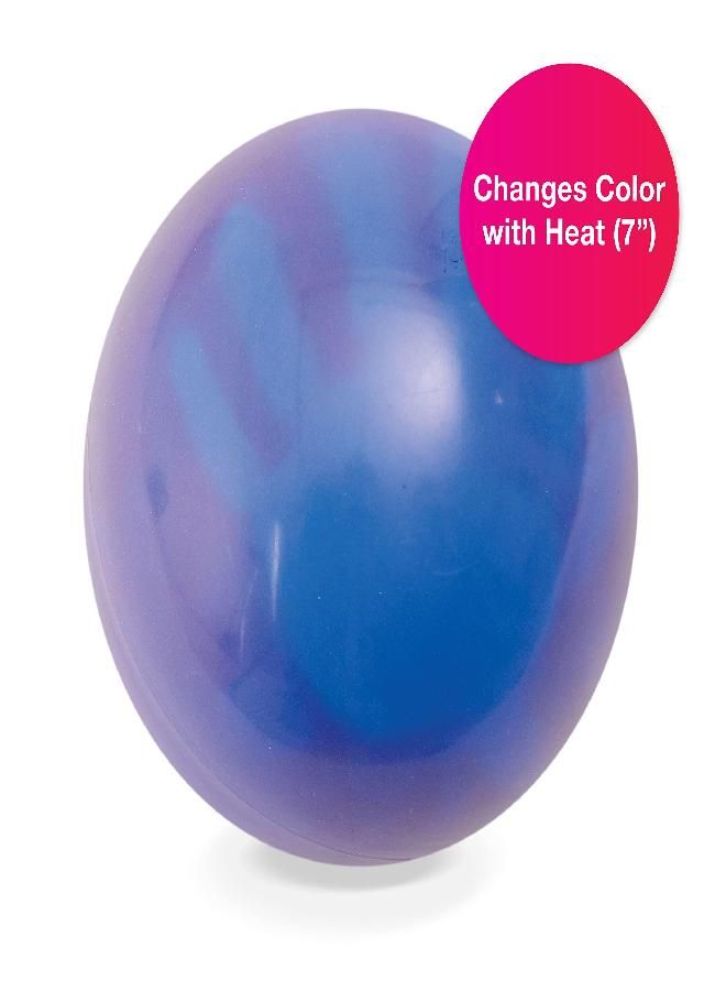Edushape Change-A-Color Sensory Ball for Baby - 7” Toddler Ball for Baby That Helps Enhance Gross Motor Skills for Kids - Pack of 1 Baby Ball Interactive Incredi-Ball for Sensory Development