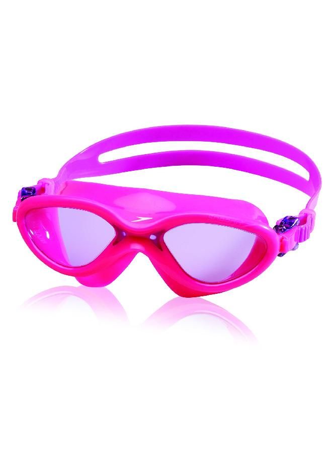 Kids' Hydrospex Classic Swim Mask, Reddish Pink, One Size