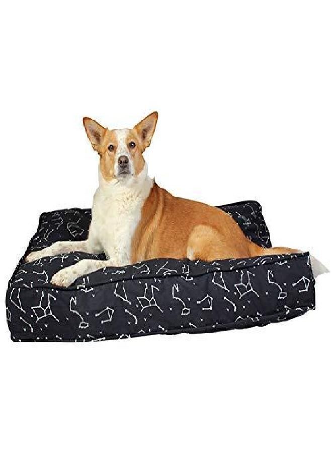 Molly Mutt Huge Dog Bed Cover - Rocketman Print - Measures 36”x45”x5’’ - 100% Cotton - Durable - Breathable - Sustainable - Machine Washable Dog Bed Cover