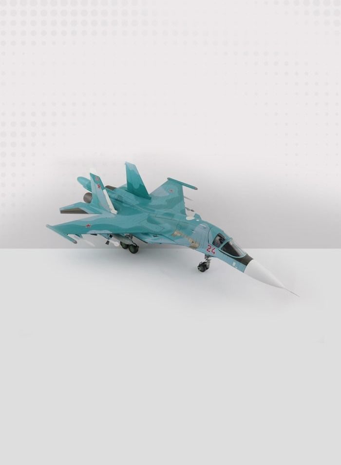 SU-34 FULLBACK FIGHTER BOMBER SCALE 1:72