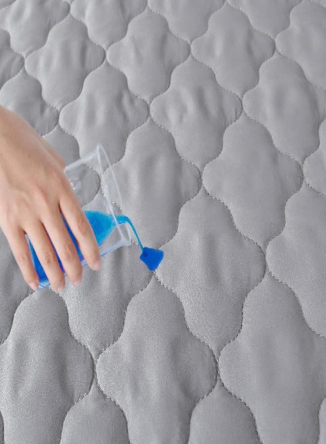 Biloban Waterproof Crib Mattress Protector Pad 28