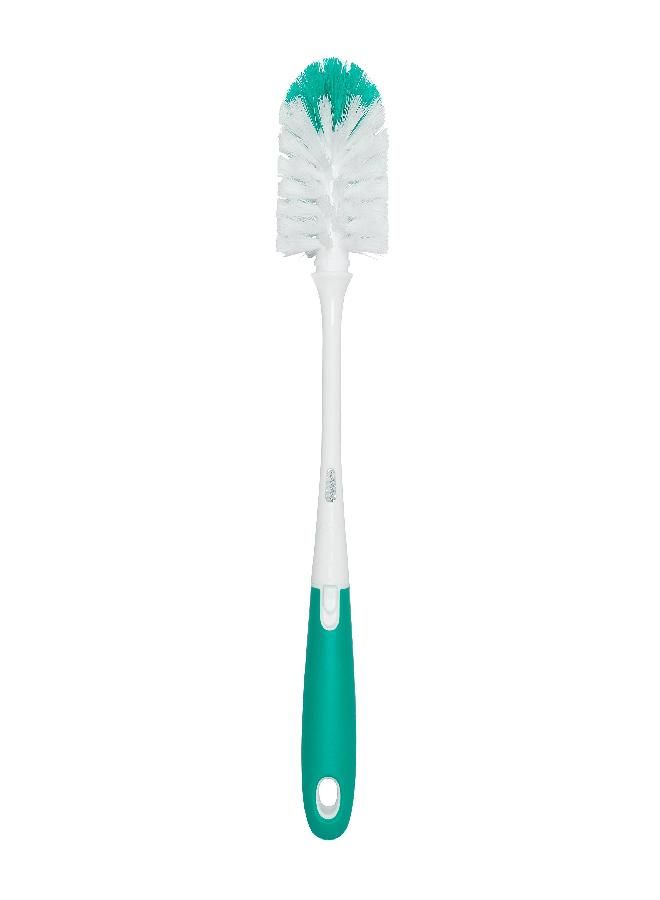 OXO Tot Bottle Brush with Nipple Cleaner and Stand - Teal, 1 Count (Pack of 1)
