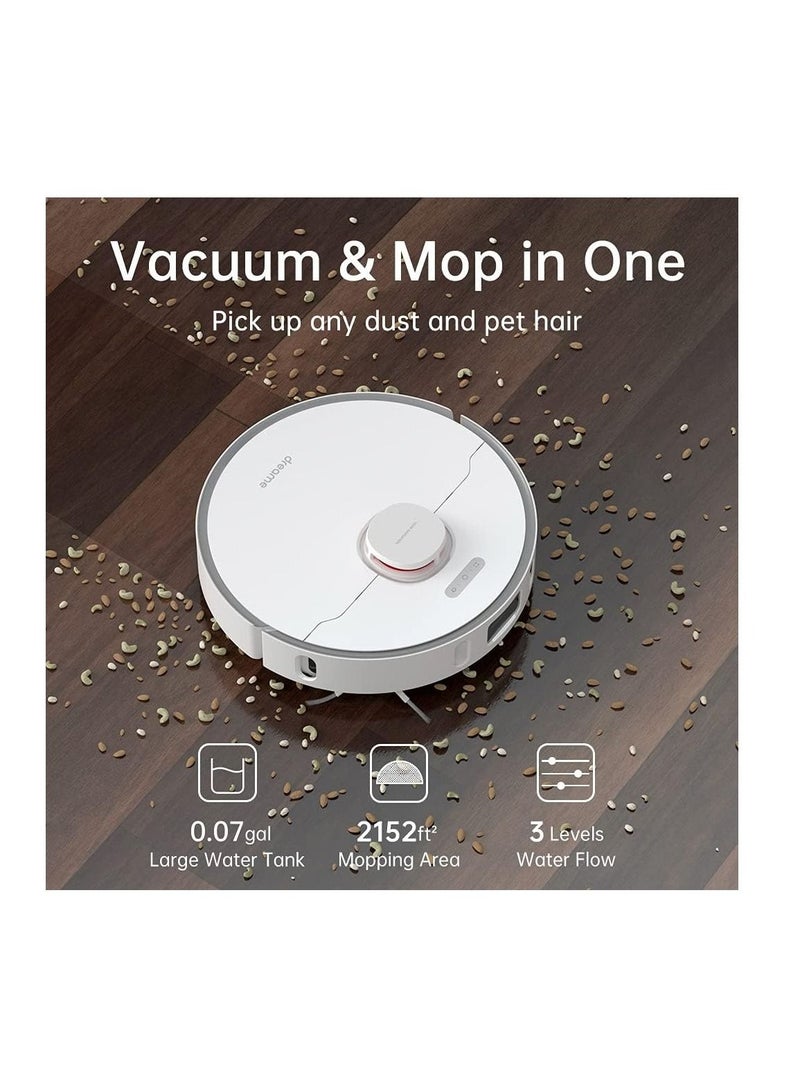 Dreame L10 Pro 2-in-1 Robot Vacuum Cleaner And Mop, Lidar Robotic Vacuum With Superb Navigation And High Precision 3D, 4-Stage Cleaning, Multi-Level Mapping With 2 Year Warranty