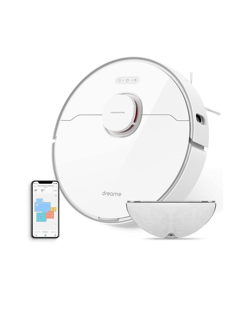 Dreame L10 Pro 2-in-1 Robot Vacuum Cleaner And Mop, Lidar Robotic Vacuum With Superb Navigation And High Precision 3D, 4-Stage Cleaning, Multi-Level Mapping With 2 Year Warranty