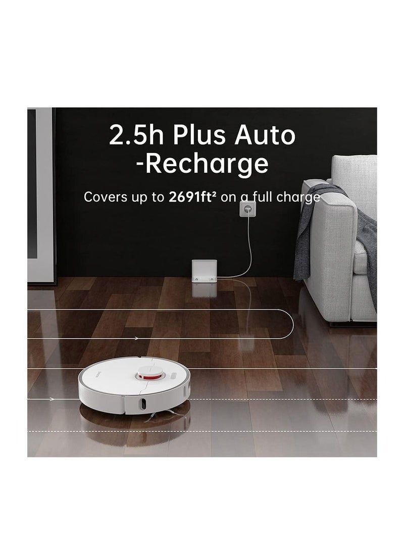 Dreame L10 Pro 2-in-1 Robot Vacuum Cleaner And Mop, Lidar Robotic Vacuum With Superb Navigation And High Precision 3D, 4-Stage Cleaning, Multi-Level Mapping With 2 Year Warranty