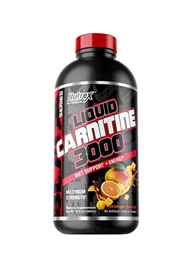 Liquid Carnitine 3000 Dietary Supplement