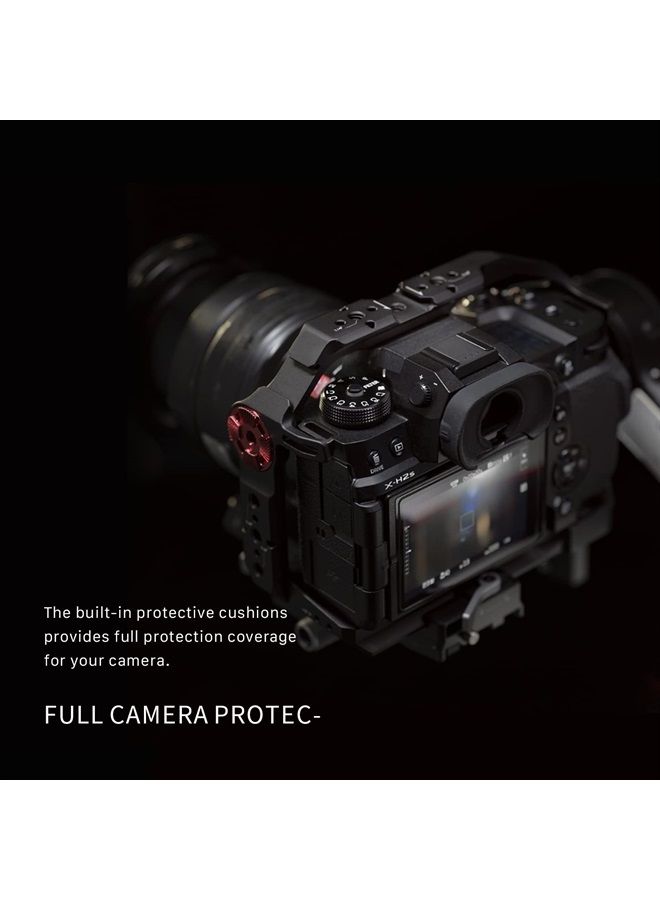Camera Cage for Fujifilm X-H2S Basic Kit – Black | TA-T36-A-B