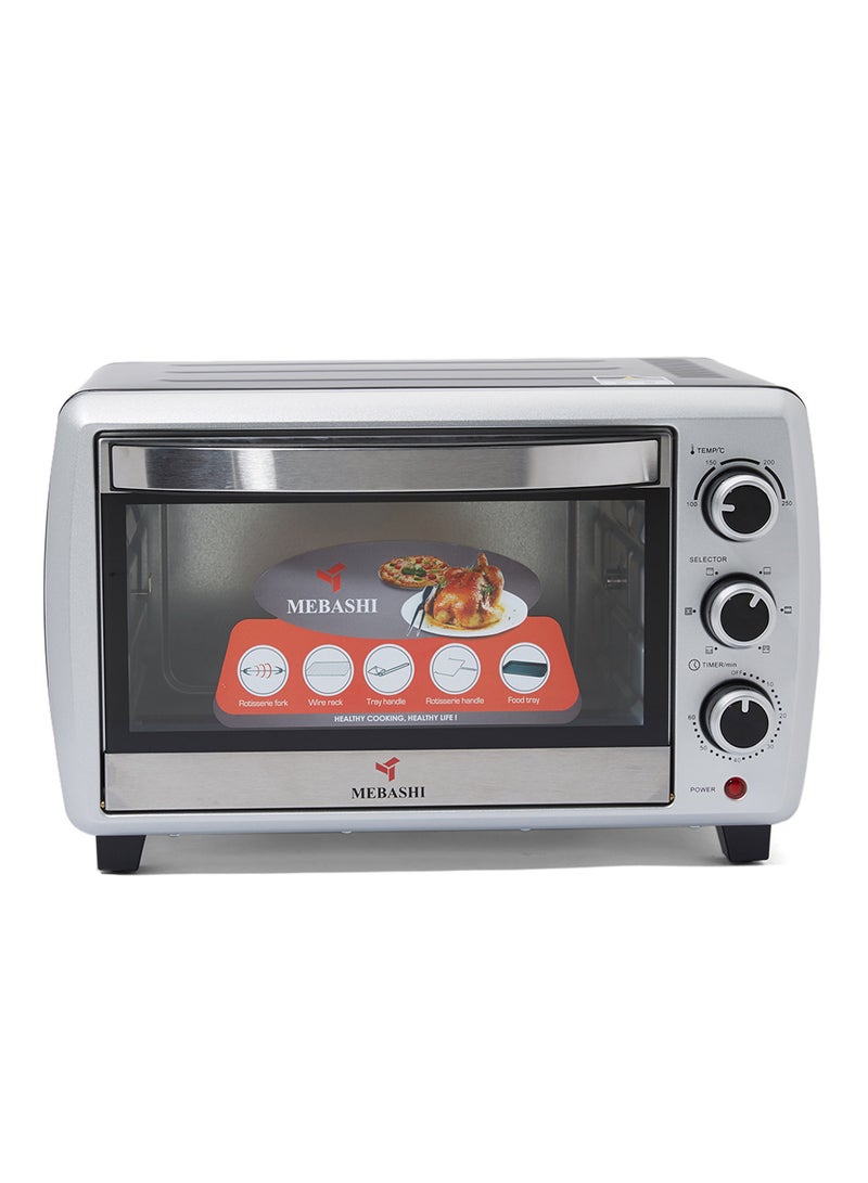 Toaster Oven 45.0 L 1380.0 W ME-EOV1901KR Silver/Black/Clear