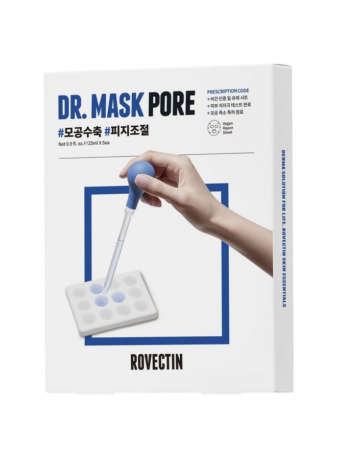 ] Dr. Mask Pore For Sebum Control And Pore Treatment (Pack Of 5 Each)