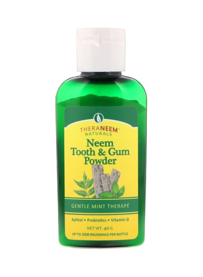 Theraneem Naturals Neem Tooth And Gum Powder 40grams