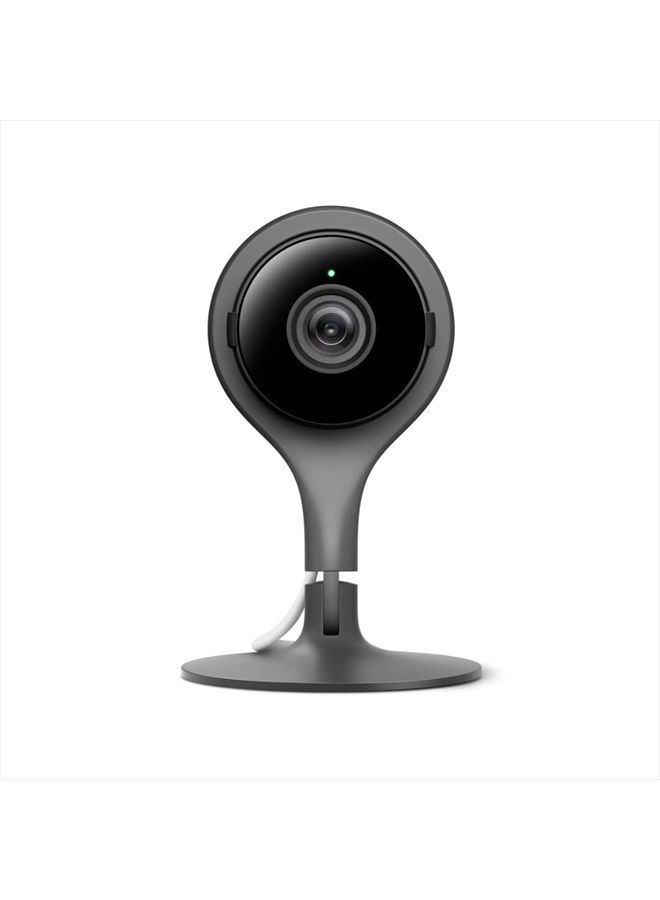 Nest Cam Indoor - 1st Generation - Wired Indoor Camera - Control with Your Phone and Get Mobile Alerts - Surveillance Camera with 24/7 Live Video and Night Vision