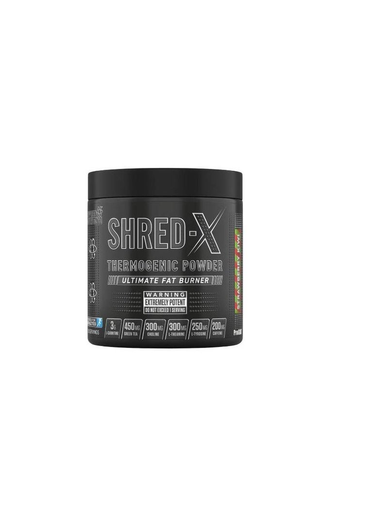 Applied Nutrition Shred X Fat Burner Thermogenic , Weight Management, 300g - 30 Servings Strawberry Kiwi