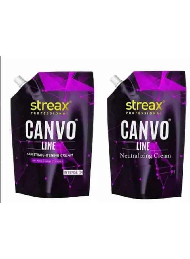 Professional Canvoline Straightening Intense & Neutralizing (2 Items In The Set)