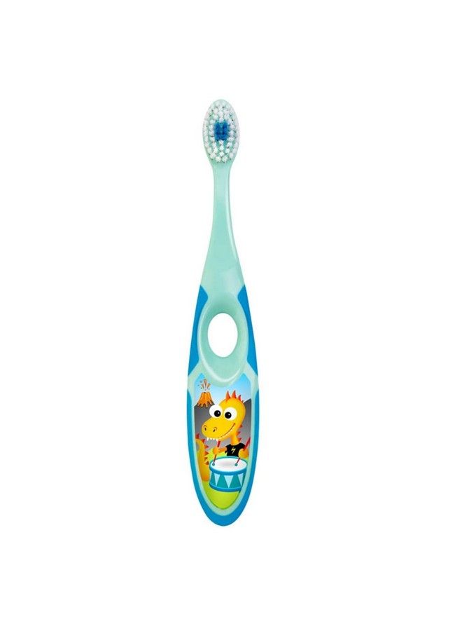 Children 3 5 Years Kids Toothbrush With Sand Timer Bpa Free Toothbrush (Green 3 5 Years)