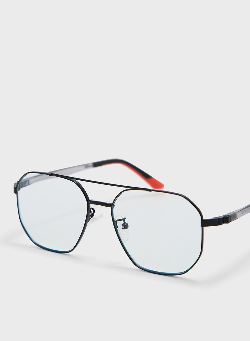 Anti Blue Lens Angular Laptop Optic Glasses