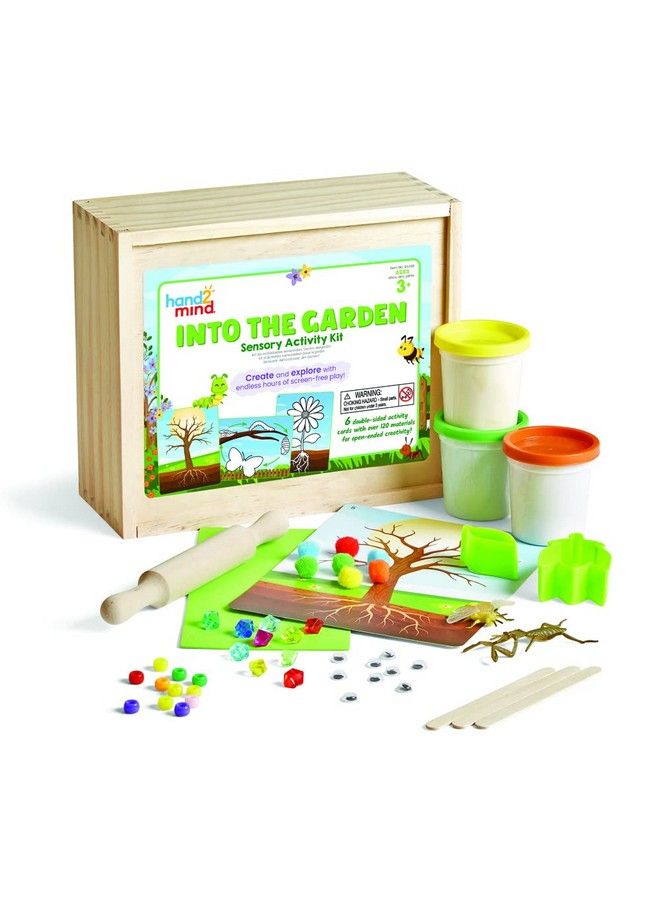Into The Garden Sensory Activity Kit Loose Parts Play Materials Fine Motor Skills Toys Sensory Play Toddler Sensory Bin Montessori Learning Materials Calm Down Corner Supplies