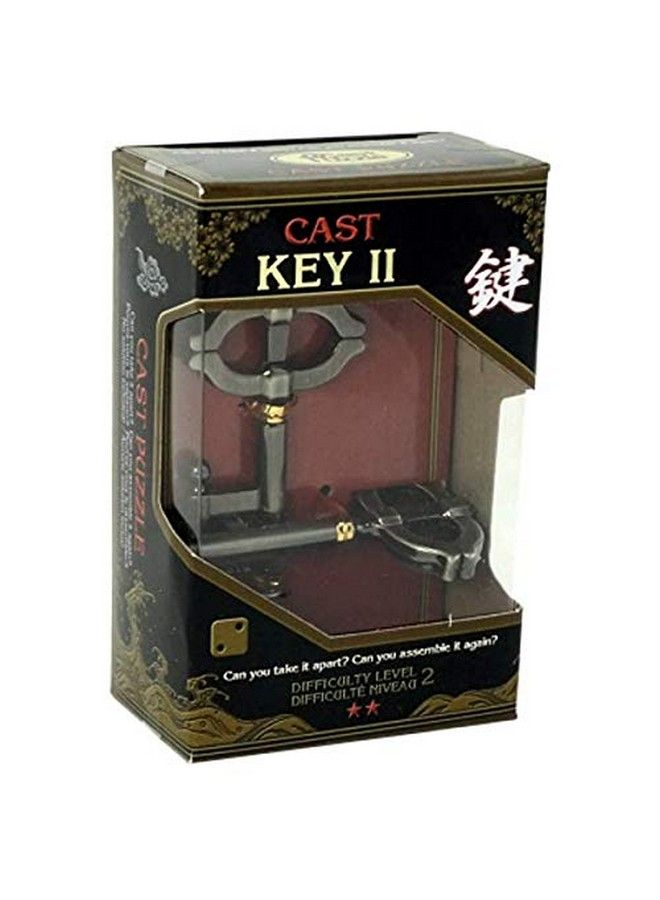 Key Ii Hanayama Cast Metal Brain Teaser Puzzle (Level 2)