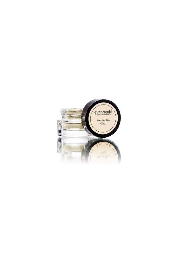 Green Tea Clay Treatment ; Clarifying & Balancing Mask ; Organic Matcha & Montmorillonite Clay For Oily Normal & Dry Skin
