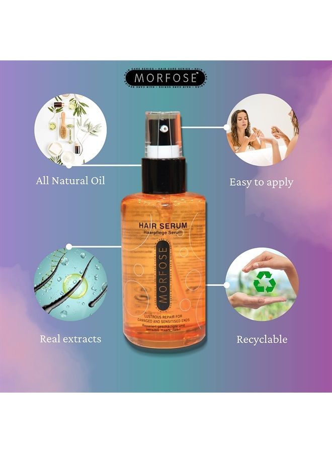 Anti Frizz Hair Serum to Eliminate Frizz, Lock In Moisture, and Restore Shine, Prevent Split Ends and Dry Damage, Smoothing Serum for Hair, Silky Softness Hair, Shine and Radiance, 75 mL