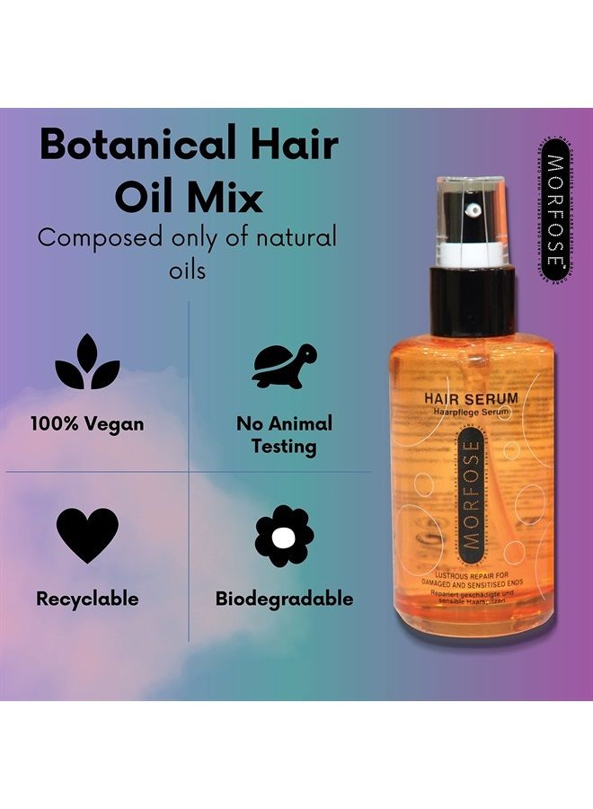 Anti Frizz Hair Serum to Eliminate Frizz, Lock In Moisture, and Restore Shine, Prevent Split Ends and Dry Damage, Smoothing Serum for Hair, Silky Softness Hair, Shine and Radiance, 75 mL