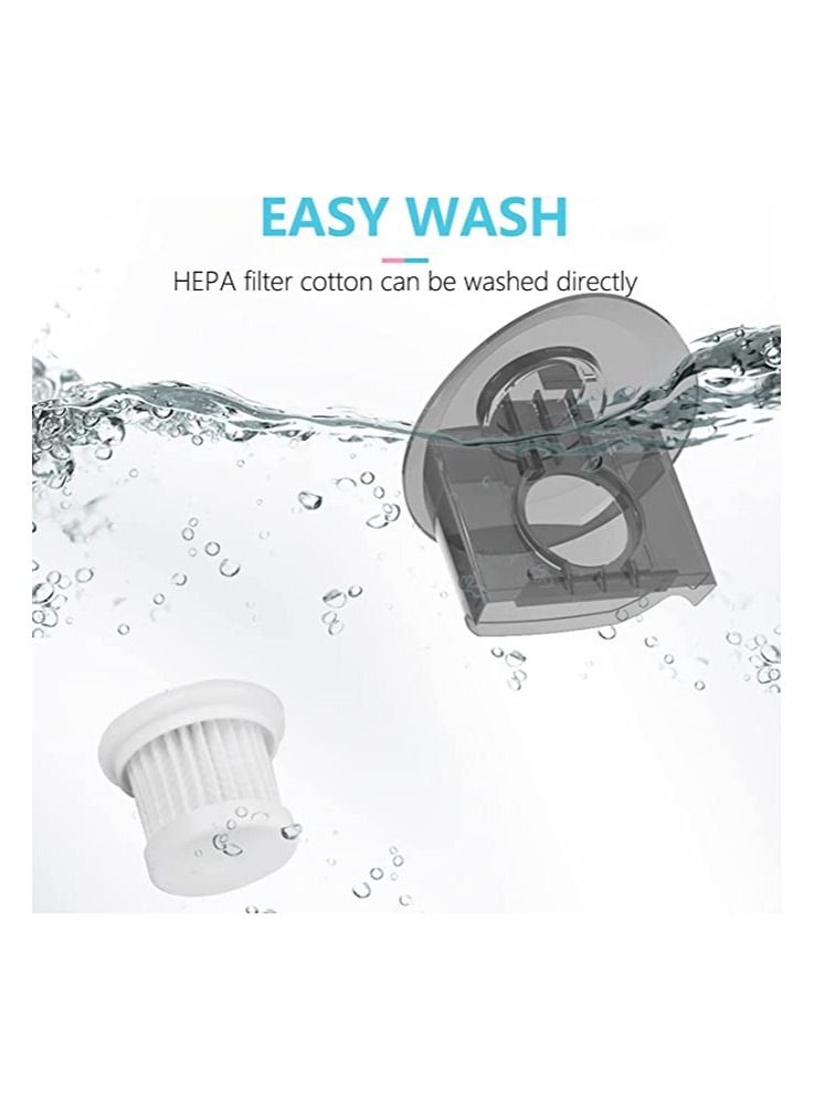 Handheld Bed Vacuum Cleaner UV Sanitizing, Mattress Vacuum Cleaner with 55℃ Hot Air Dehumidifying, 12Kpa Super Suction Bed Vacuum Cleaner Suitable for Pillows, Curtains, Sofas and Carpets