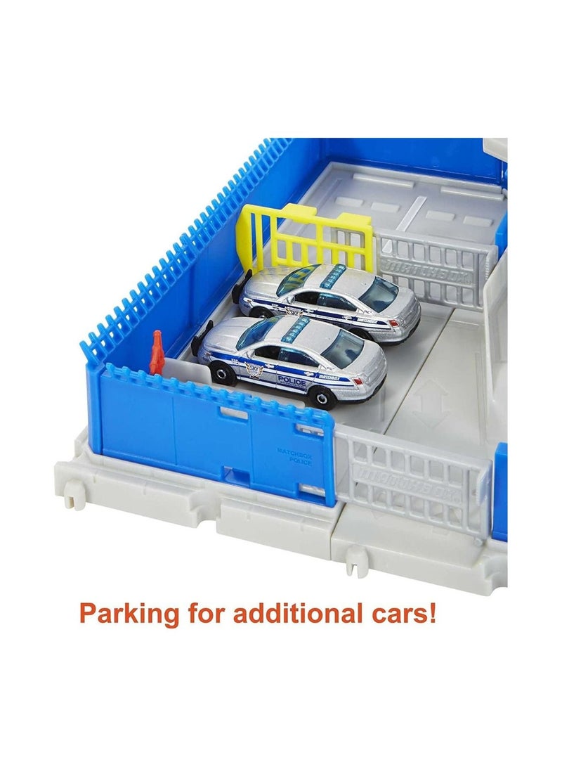 Matchbox Action Drivers Police Station Dispatch Playset