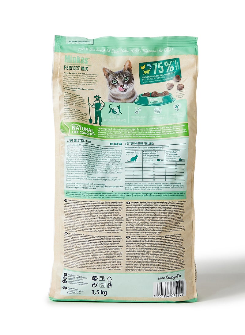 Minkas Perfect Mix Dry Food 1.5kg